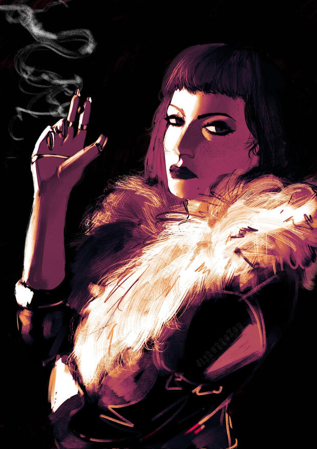 Evelyn Parker (Cyberpunk 2077) Fanart